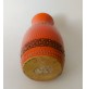 ♥ VASO IN CERAMICA BITOSSI STUDIO 4 NUOVO RINASCIMENTO DESIGN SPACE AGE ORANGE