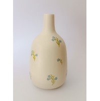 ♥ VASO IN CERAMICA CON FIORI MANIFATTURA GILLY EPIGONO LENCI VINTAGE DESIGN