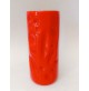 ♥ VASO IN CERAMICA LAVENO ROSSO VINTAGE SPACE AGE DESIGN ANNI 70 ITALY