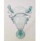 ♥ VASO IN VETRO DI MURANO VENEZIA VASETTO VERDE ACQUA ANFORA BAROVIER ERA