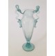 ♥ VASO IN VETRO DI MURANO VENEZIA VASETTO VERDE ACQUA ANFORA BAROVIER ERA