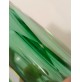 ♥ VASO IN VETRO SOMMERSO VERDE VINTAGE DESIGN MURANO MANDRUZZATO FLAVIO POLI