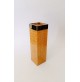 ♥ VASO PAGLIA DI VIENNA CESTINO HOLDER IN VIMINI VINTAGE DESIGN OTTONE LUCITE