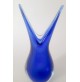 ♥ VASO VASETTO IN VETRO DI MURANO SOMMERSO BLU VINTAGE DESIGN FLAVIO POLI seguso