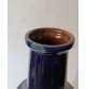 ♥ VASO xxl IN CERAMICA SPACE AGE DESIGN WEST GERMANY STREHLA BLU VINTAGE 40cm