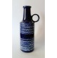 ♥ VASO xxl IN CERAMICA SPACE AGE DESIGN WEST GERMANY STREHLA BLU VINTAGE 40cm