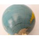 ♥2 PICCOLI MAPPAMONDI VINTAGE ANNI 70 IN LATTA BASE PLASTICA WEST GERMANY DESIGN