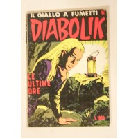 DIABOLIK R SERIE BIANCA LE ULTIME ORE N. 235 11 APRILE 1988