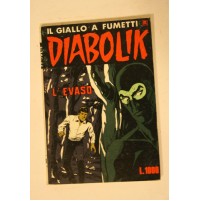 DIABOLIK R SERIE BIANCA L'EVASO N. 220 24 AGOSTO 1987