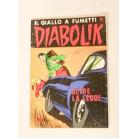 DIABOLIK R SERIE BIANCA OLTRE LA LEGGE N. 251 12 DICEMBRE 1988