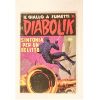 DIABOLIK R SERIE BIANCA SINFONIA PER UN DELITTO N. 230 25 GENNAIO 1988