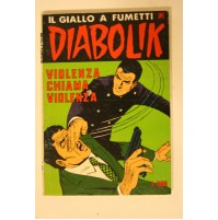 DIABOLIK R SERIE BIANCA VIOLENZA CHIAMA VIOLENZA N. 229 11 GENNAIO 1988