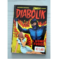 DIABOLIK SWIISSS SECONDA RISTAMPA L'UOMO DI FUOCO N. 42 NOVEMBRE 1997