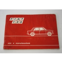 FIAT 128 USO E MANUTENZIONE MANUALE 3 EDIZIONE 1969 discreto A51