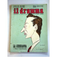 IL DRAMMA ANNO XIX N.396 15 FEBBRAIO 1943  RIVISTA TEATRO QUINDICINALE