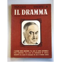 IL DRAMMA ANNO XIX N.402 403 1 GIUGNO 1943 DOPPIO RIVISTA TEATRO QUINDICINALE