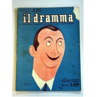 IL DRAMMA ANNO XV N.307 1 GIUGNO 1939 RIVISTA TEATRO QUINDICINALE POMPEI