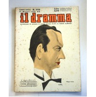 IL DRAMMA ANNO XVIII N.378 15 MAGGIO 1942  RIVISTA TEATRO QUINDICINALE