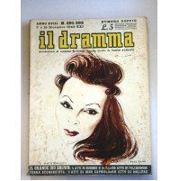 IL DRAMMA ANNO XVIII N.391 392 1 15 DICEMBRE1942 RIVISTA TEATRO QUINDICINALE