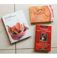 LOTTO 3 LIBRI CUCINA ANTIPASTI LA DOLCE ITALIA ARTIGIANATO SAPORI E TRADIZIONI