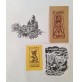 ♥LOTTO 4 EX LIBRIS LORENZO ALESSANDRI Francesco Bono SURFANTA 1949 56 57 58  p11