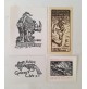 ♥LOTTO 4 EX LIBRIS LORENZO ALESSANDRI Sergio Olivetti SURFANTA ANNI 1945 51  p10