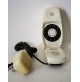 TELEFONO GRILLO BIANCO DESIGN ZANUSO SAPPER ANNI 60 SIP SIEMENS VINTAGE ITALIAN